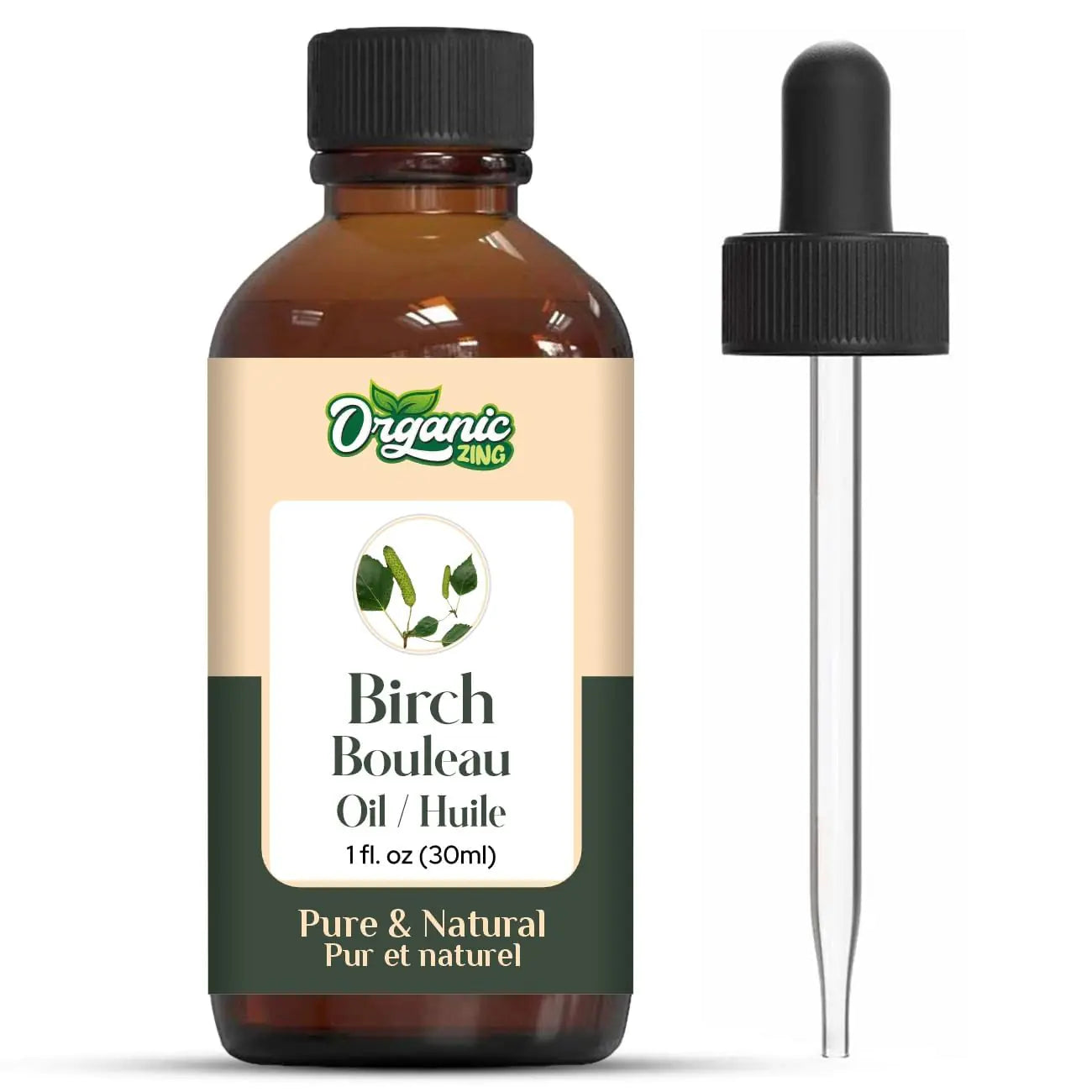 Organic Zing Birch (Betula) Oil - 30ml/1.01fl oz