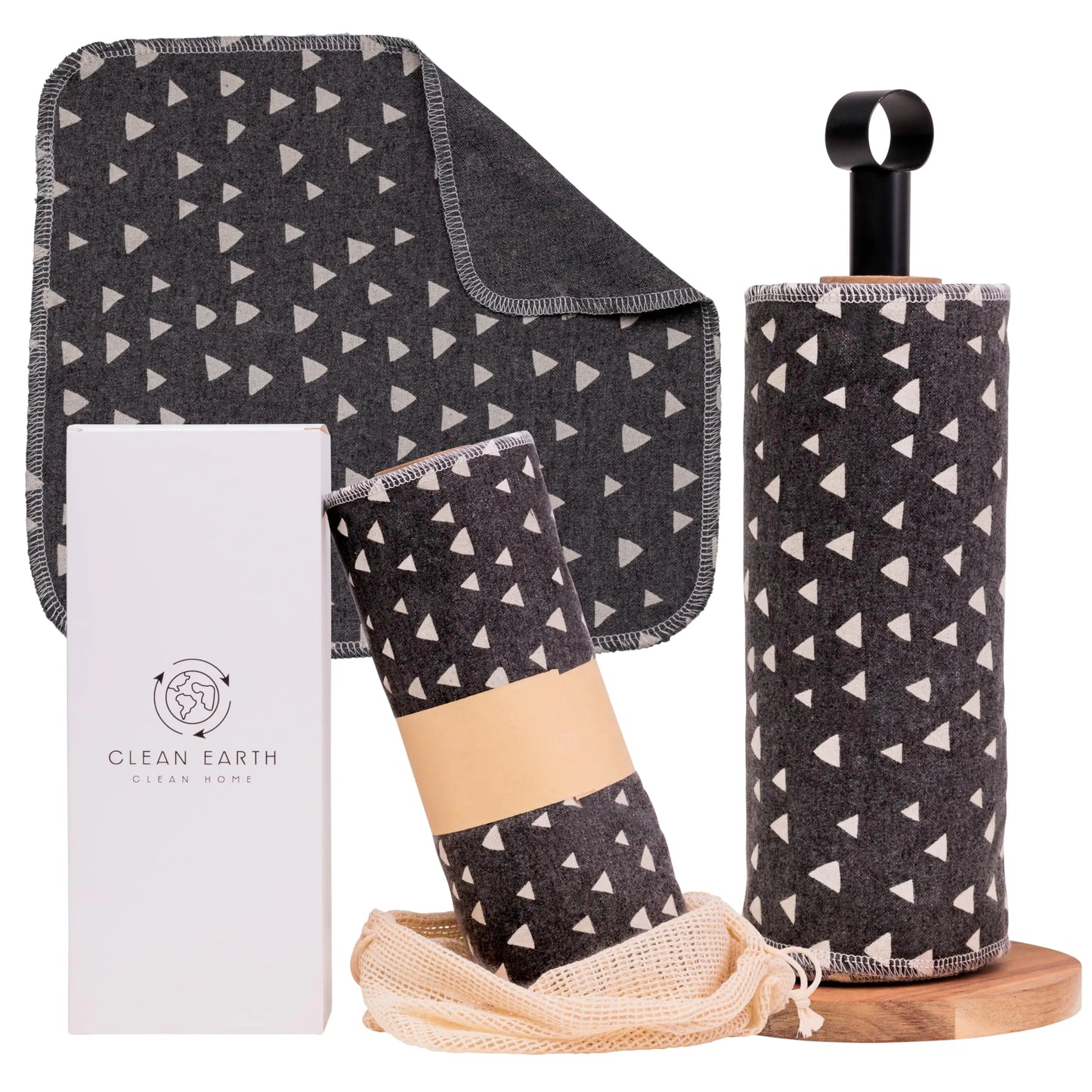 Clean Earth Clean Home Reusable Paper Towels | Set of 25