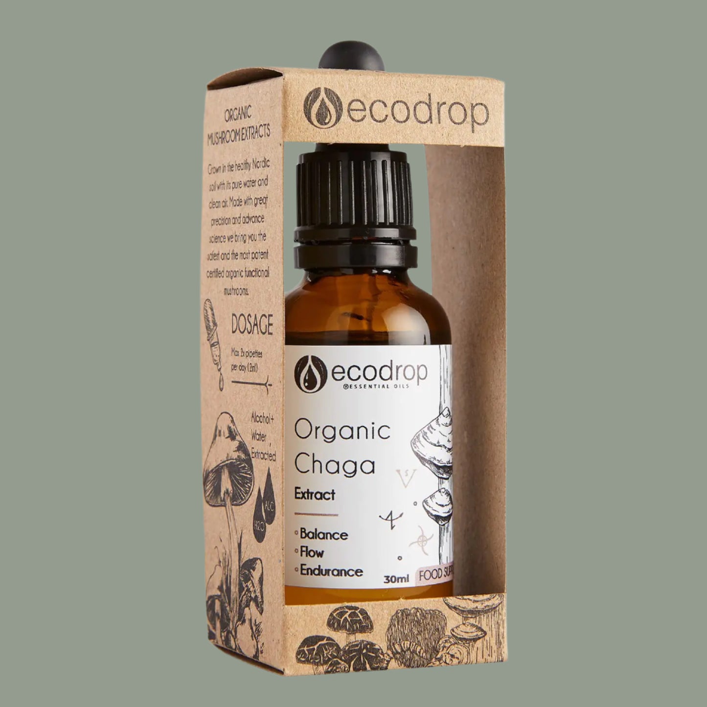 ecodrop Organic Chaga Essential Oil