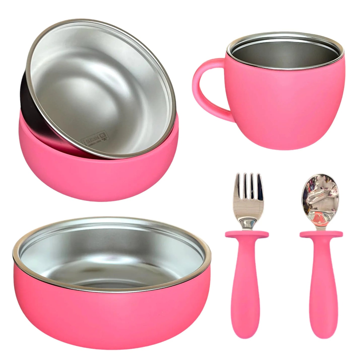 Toddler Dinnerware Set (8 Pieces)
