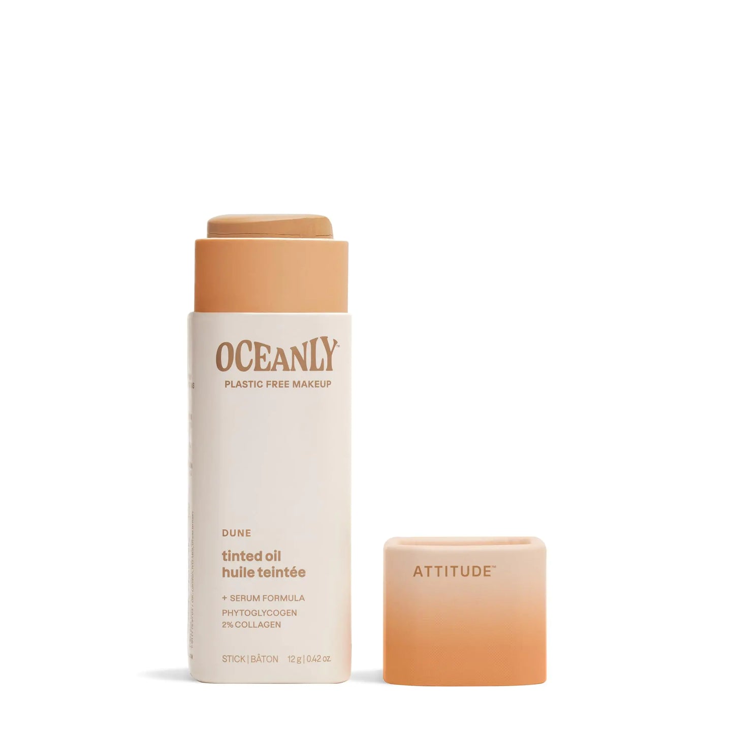 ATTITUDE Oceanly Light Coverage Tinted Oil Stick - Dune