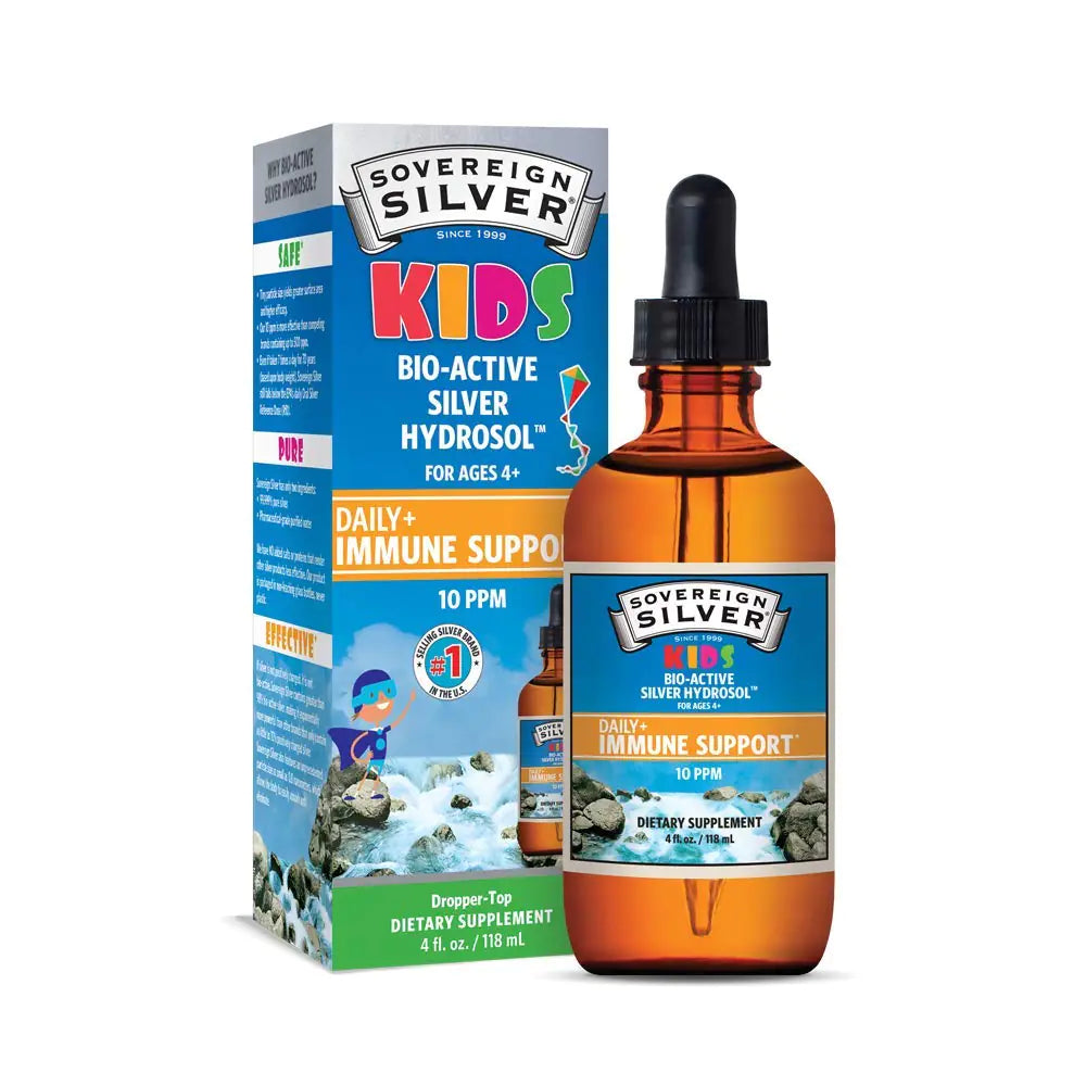 Sovereign Silver Bio-Active Silver Hydrosol for Kids Immune Support