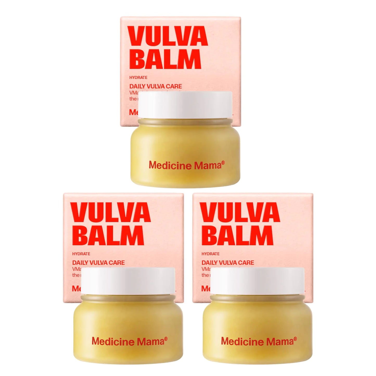 VMagic Organic Vulva Balm by Medicine Mama – 3-pack