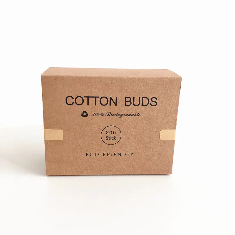 Bamboo Cotton Swabs (200 pcs)