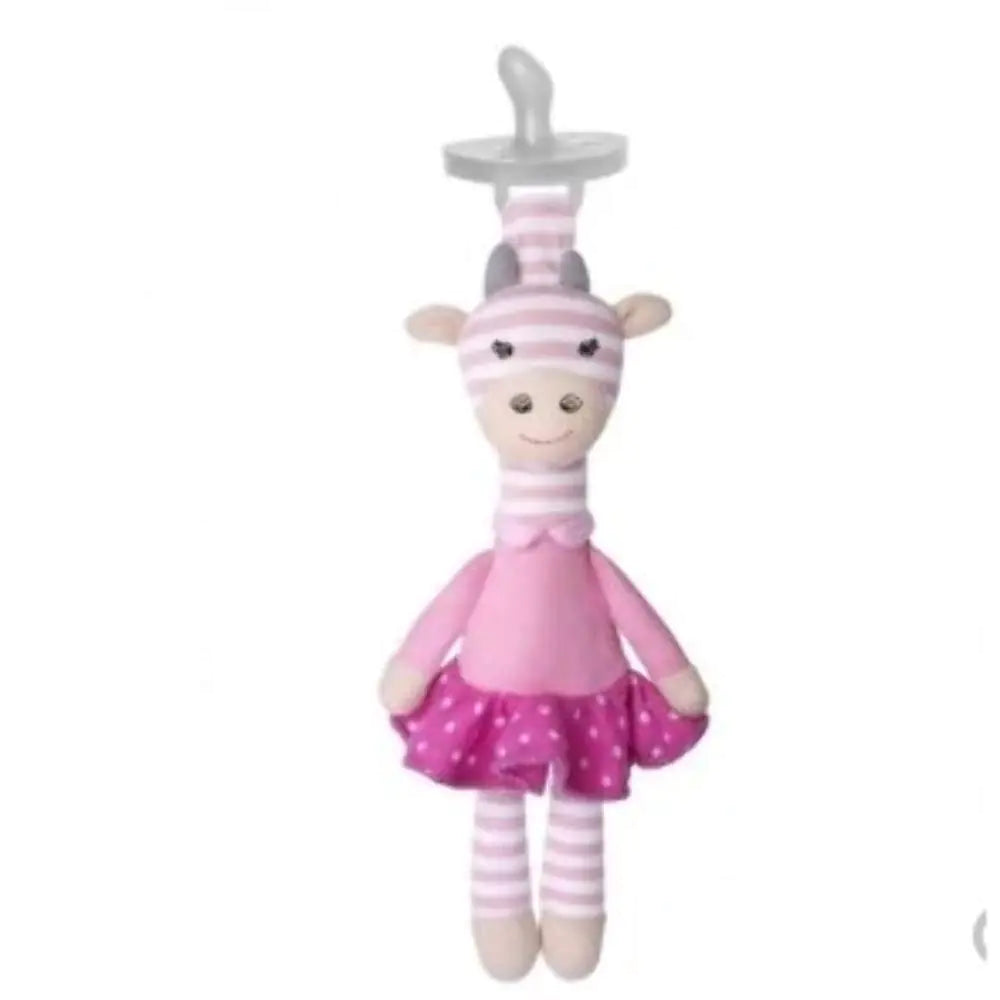 Apple Park Organic Farm Buddies Pacifier Buddy - Georgia Giraffe