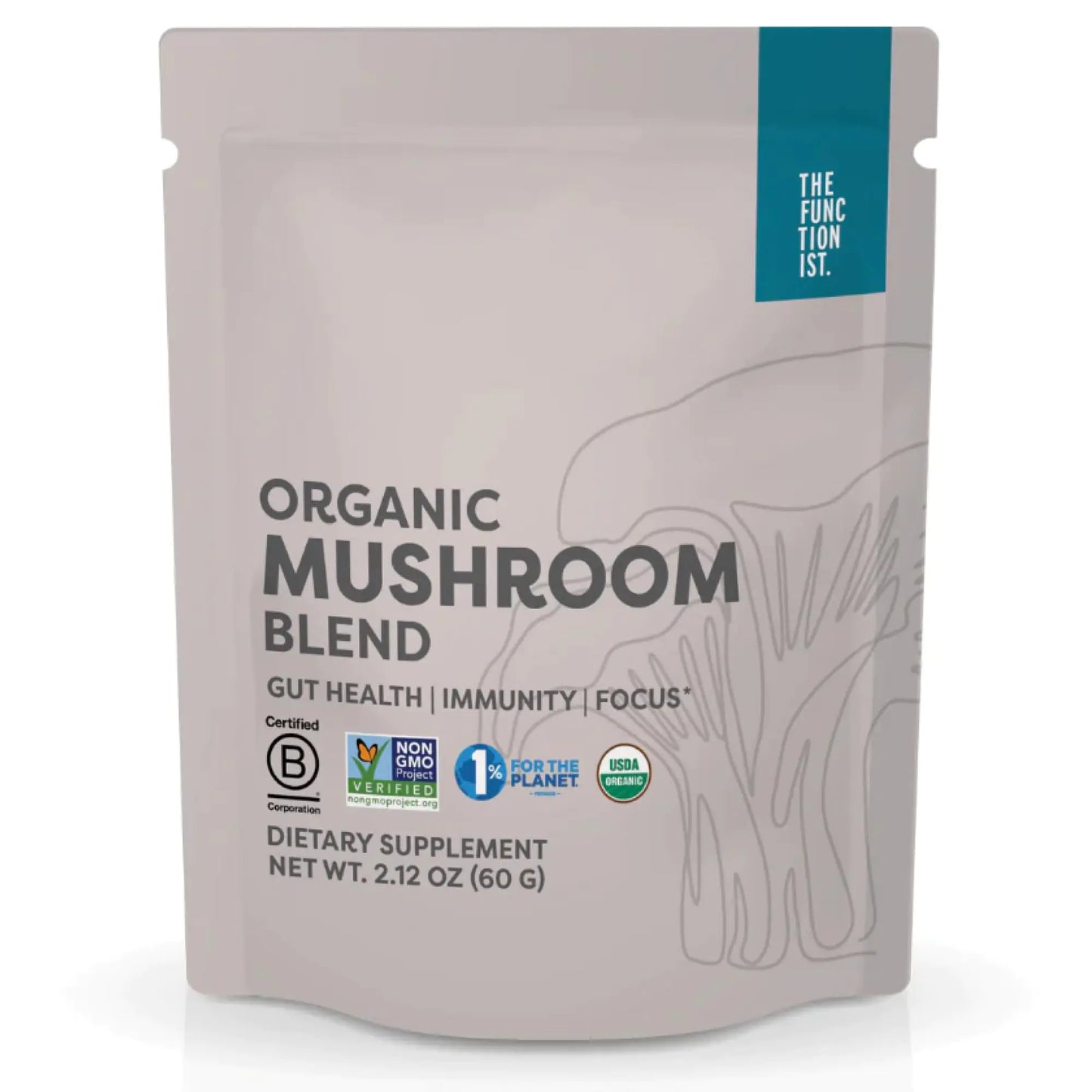 The Functionist Organic Mushroom Blend