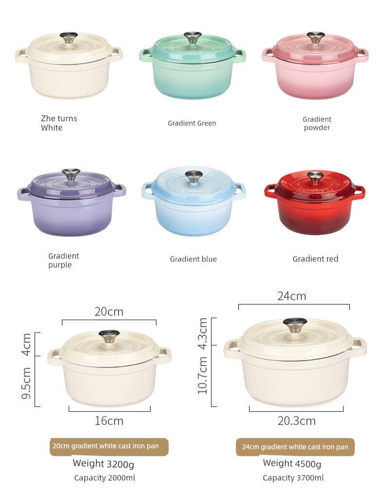 Enameled Cast-Iron Dutch Oven