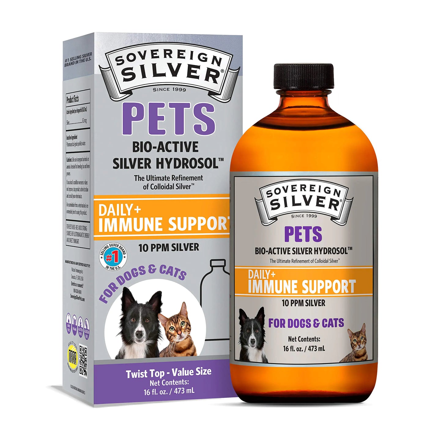 Sovereign Silver Bio-Active Silver for Pets - 16 oz