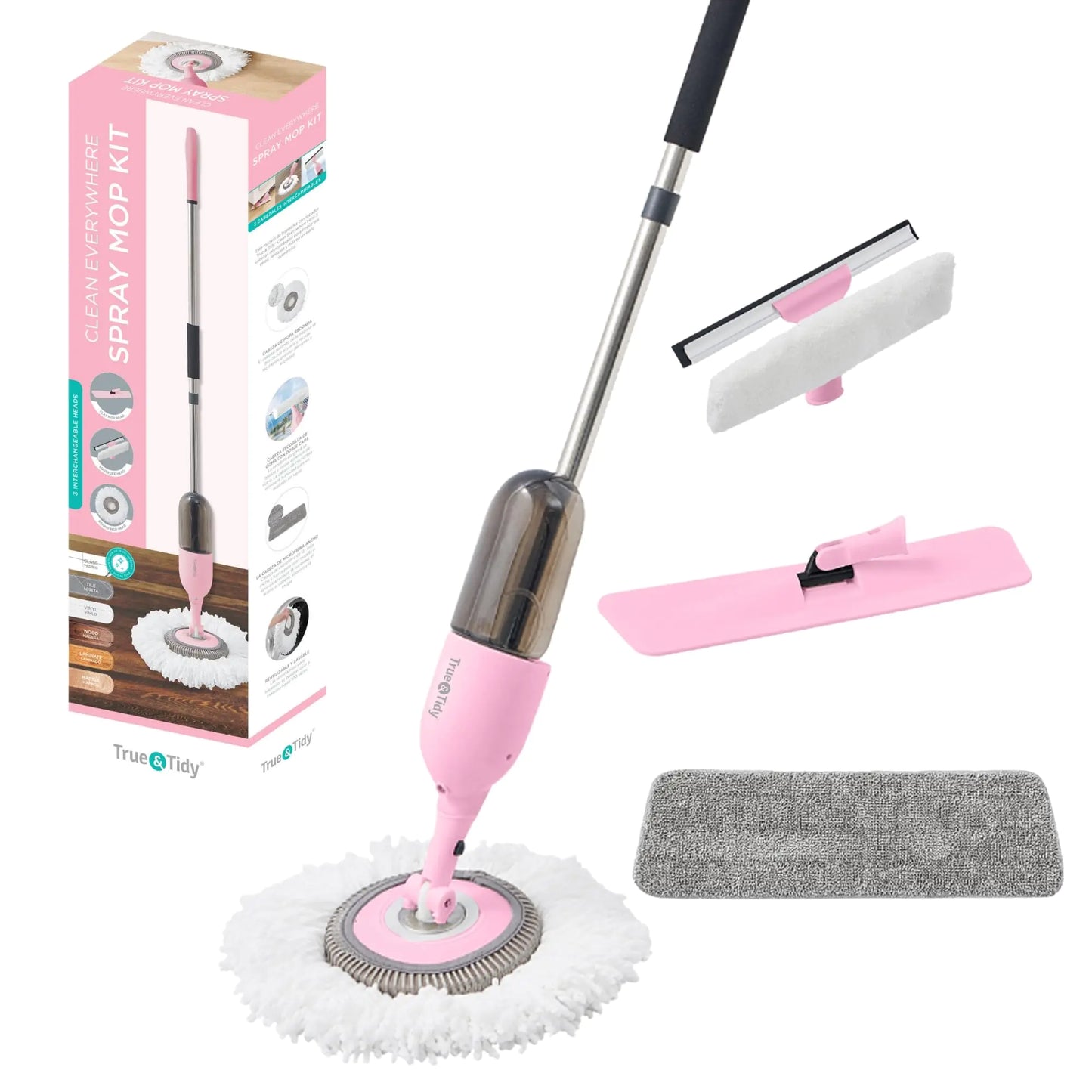 True & Tidy® Clean Everywhere Spray Mop Kit