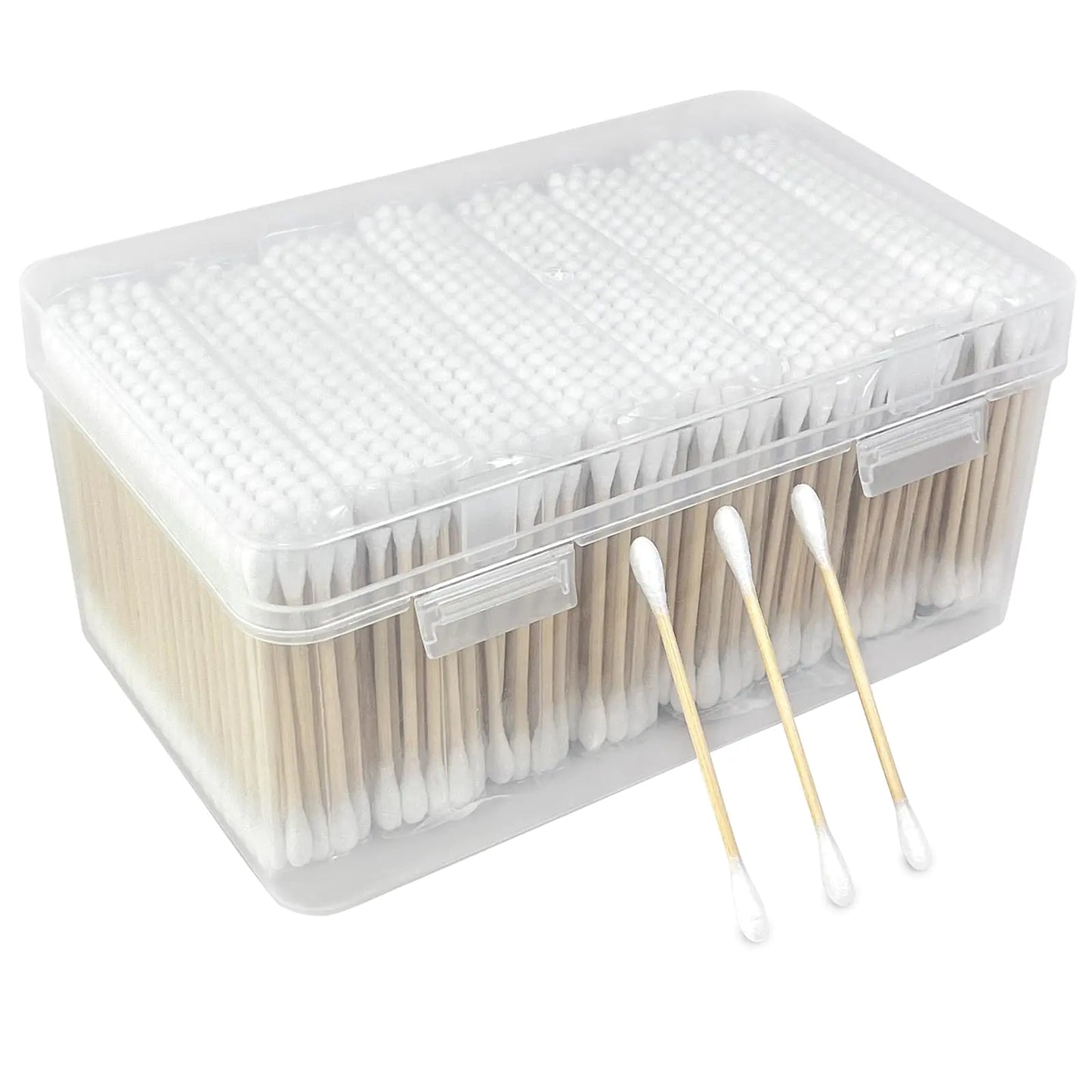 Bamboo Double-Tipped Cotton Swabs 800 Count