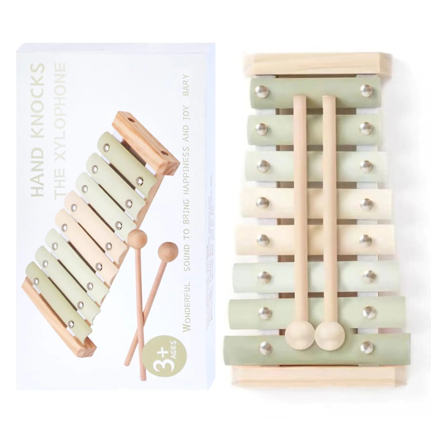Wooden Xylophone Musical Instrument Set