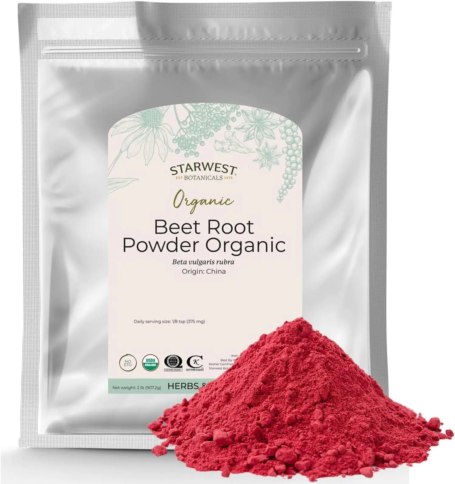 Starwest Botanicals Organic Beet Root Powder