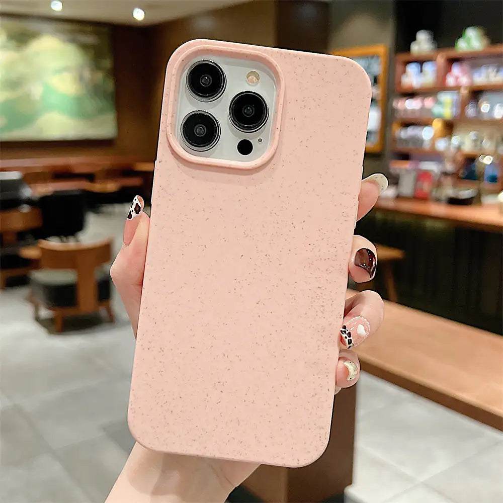 Biodegradable Phone Case - Pink