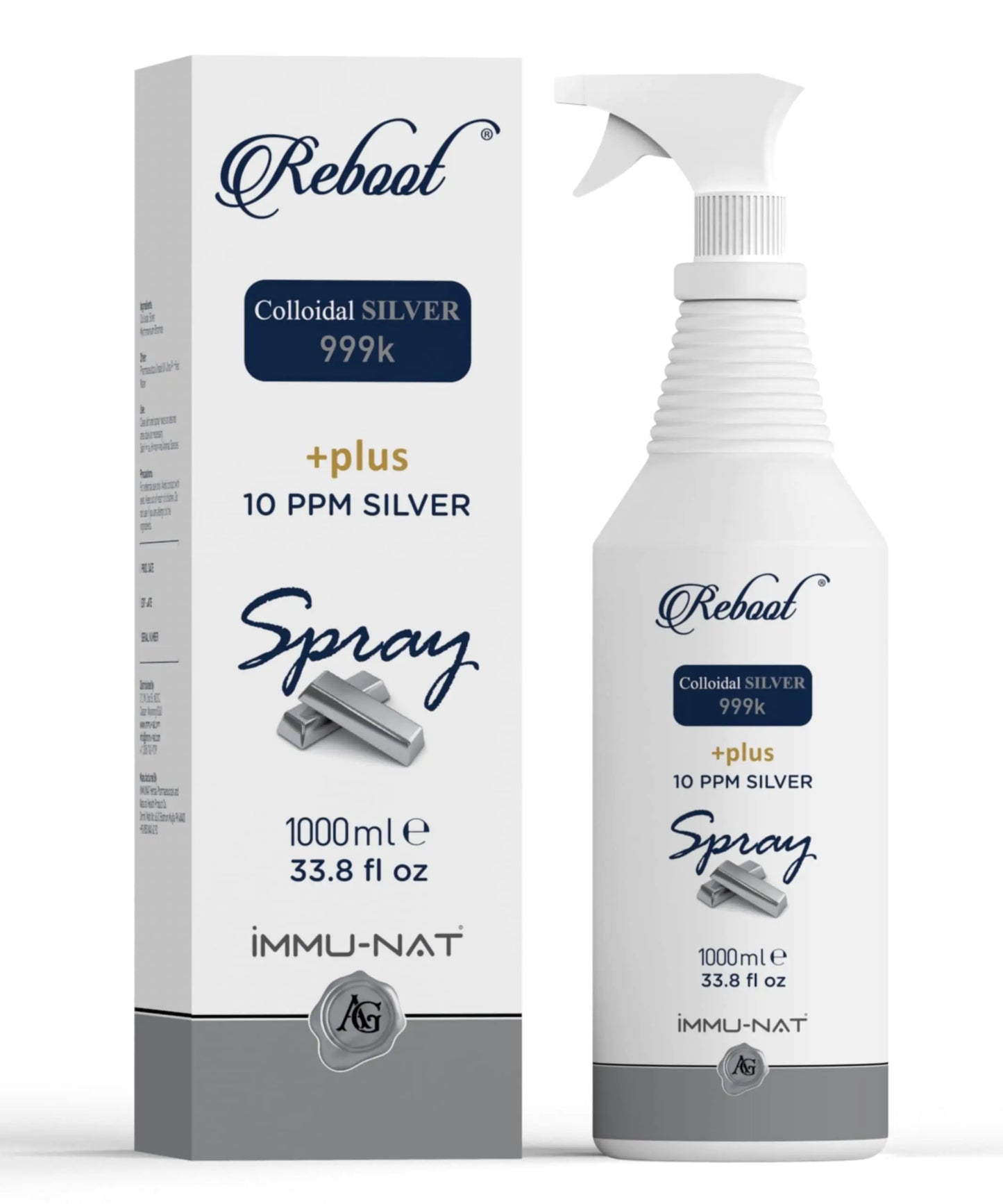 Reboot Colloidal Silver Skin Care Spray for Pets
