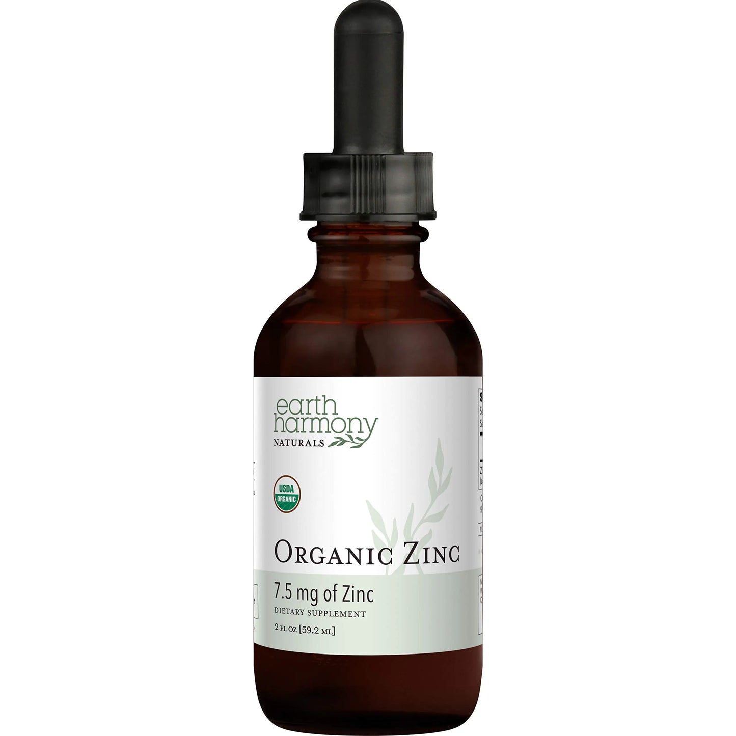 Earth Harmony Naturals Organic Liquid Zinc