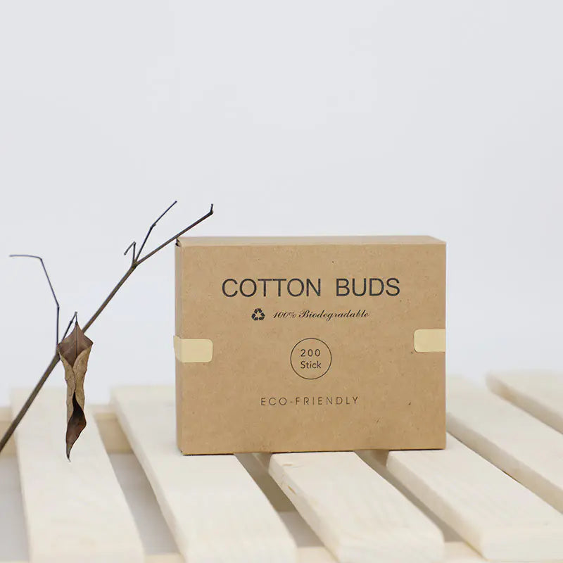 Bamboo Cotton Swabs (200 pcs)