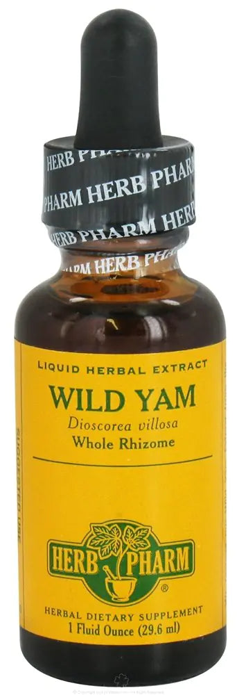Herb Pharm Certified Organic Wild Yam Liquid Extract