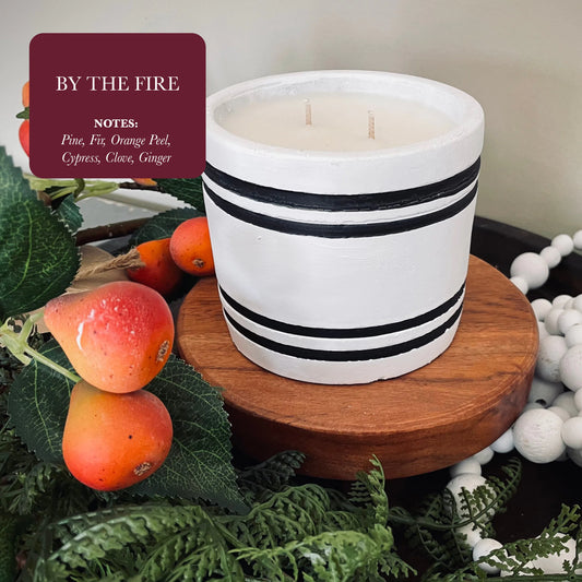 Natural Soy Wax Scented Candle - By the Fire