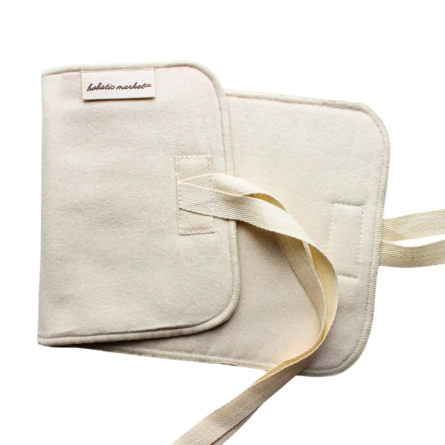 Holistic Market Co. Castor Oil Pack - Unbleached Organic Cotton 32x16cm
