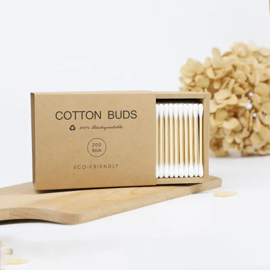 Bamboo Cotton Swabs (200 pcs)